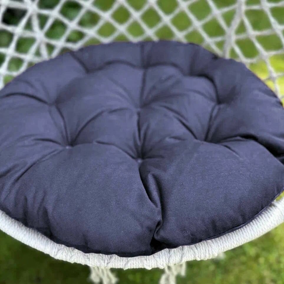 Круглая подушка для садовых качелей Билли, напольная сидушка 60D - фотография № 3