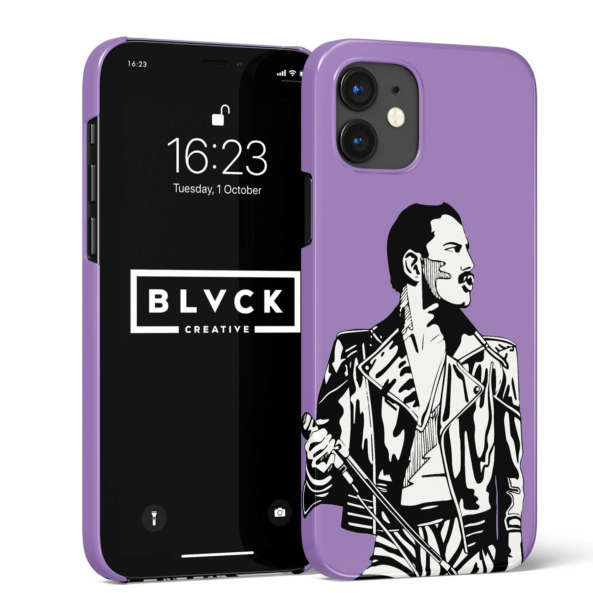 фото Чехол для IPhone X/XS с рисунком "Freddie Mercury Фредди Меркьюри"