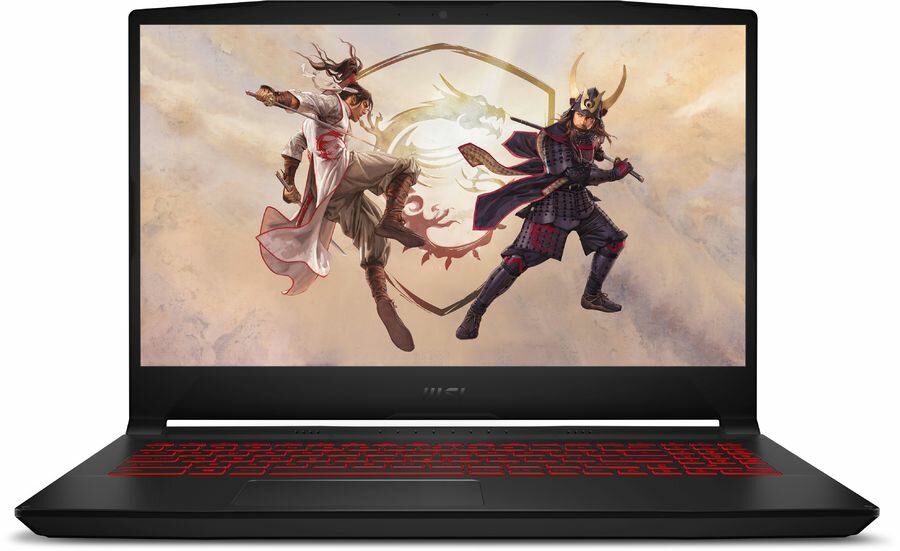 Ноутбук MSI Katana GF66 11UC-1223XRU, 15.6" (1920x1080) IPS 144Гц/Intel Core i5-11400H/8ГБ DDR4/512ГБ SSD/NVIDIA GeForce RTX 3050 4ГБ/Без ОС, черный [9S7-158212-1223]