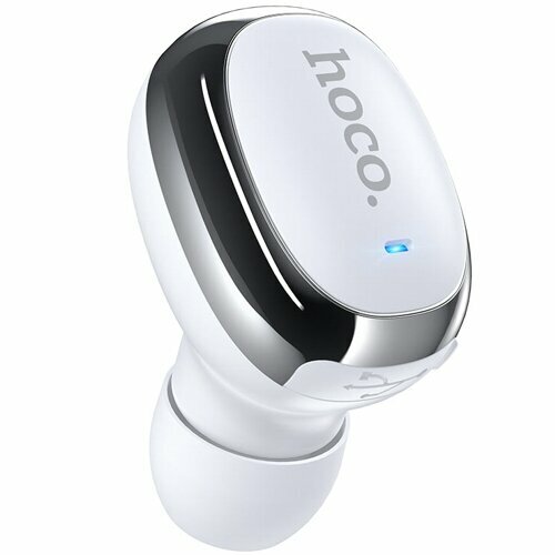 Bluetooth беспроводная моно гарнитура Hoco E54 Mia Mini White микрофон с наушником, hands free - белый