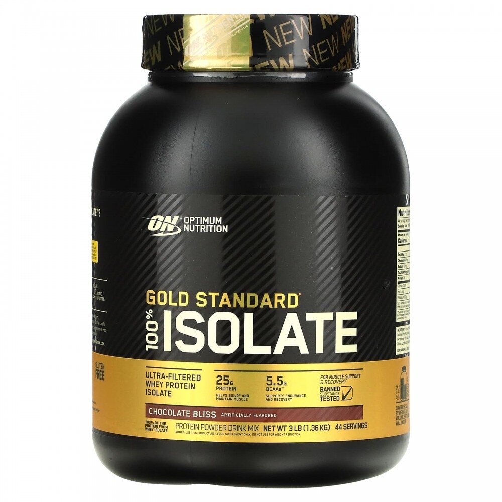 Optimum Nutrition 100% Gold Standard Isolate (1320 гр) - Ваниль