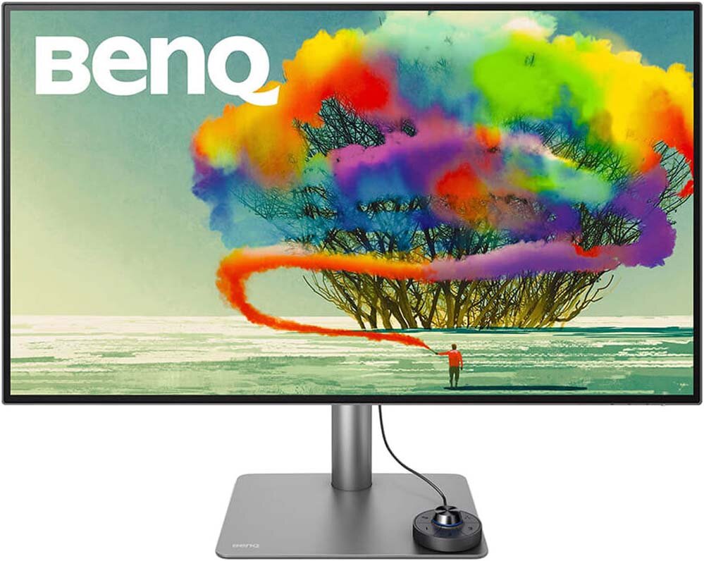 BENQ 32" PD3220U IPS 16:9 4K 3840x2160 5ms 1300:1 250cd/m2 178/178 20M:1 Thounderbolt3x2 2*HDMI DP USB-C USB 3.0x4 Speakers HAS Pivot Black/Silv