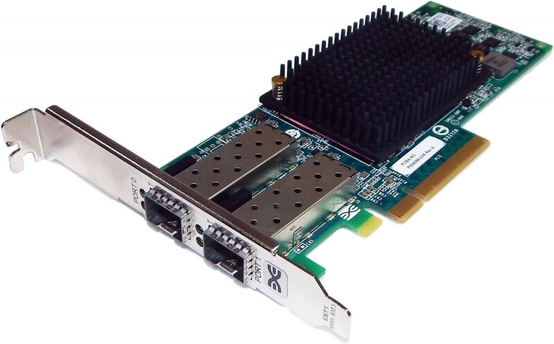 Контроллеры Dell Сетевой Адаптер Dell OCE10102-IX-D PCI-E8x 10Gb