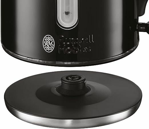 Чайник электрический Russell Hobbs Quiet Boil Kettle (черный) - фотография № 6