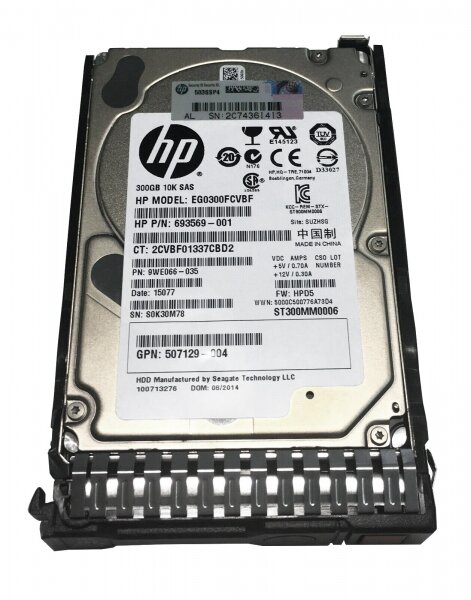   HP EG0300FCVBF 300Gb SAS 2,5" HDD