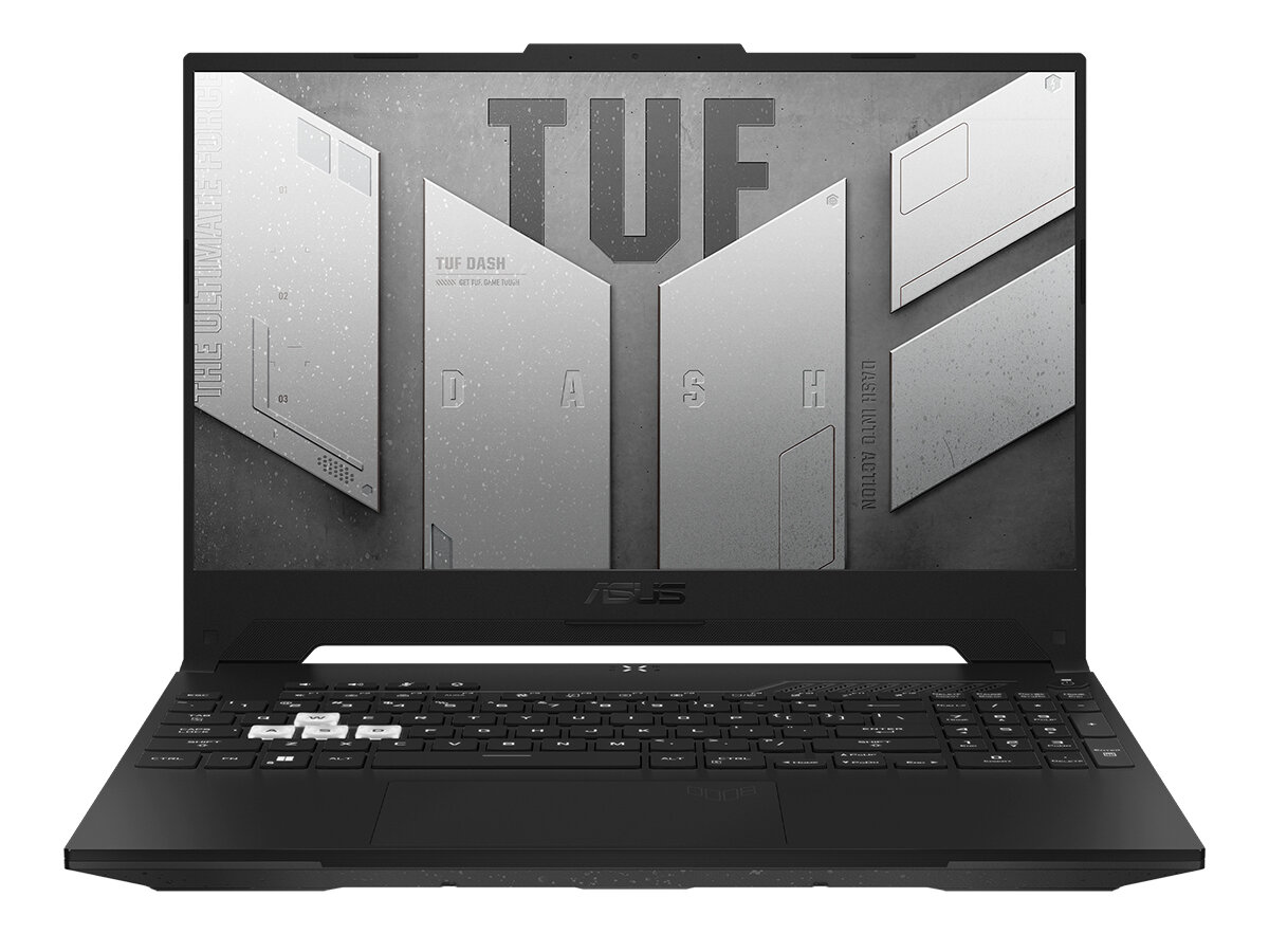 Ноутбук ASUS TUF Dash F15 2022 FX517ZE-HN120 90NR0953-M00AD0 (15.6", Core i7 12650H, 16 ГБ/ SSD 1024 ГБ, GeForce® RTX 3050Ti для ноутбуков) Черный