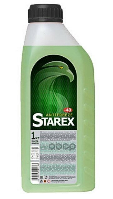 Антифриз Зеленый Starex G11 1L Starex арт. 700615