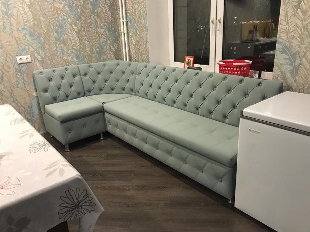 Кухонный диван Эльф со спальным местом Смирнов мягкая мебель - фотография № 5