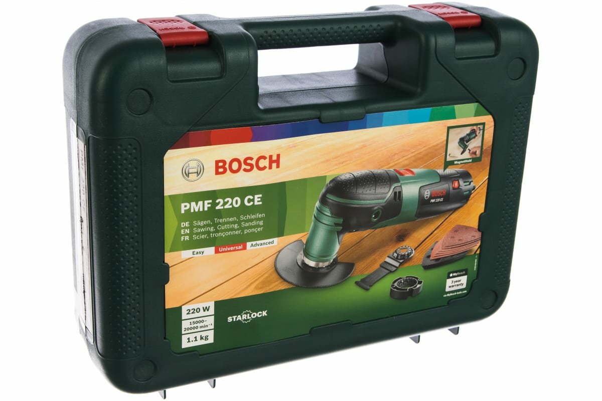 Многофункциональный инструмент Bosch PMF 220 CE 0.603.102.020 - фотография № 4