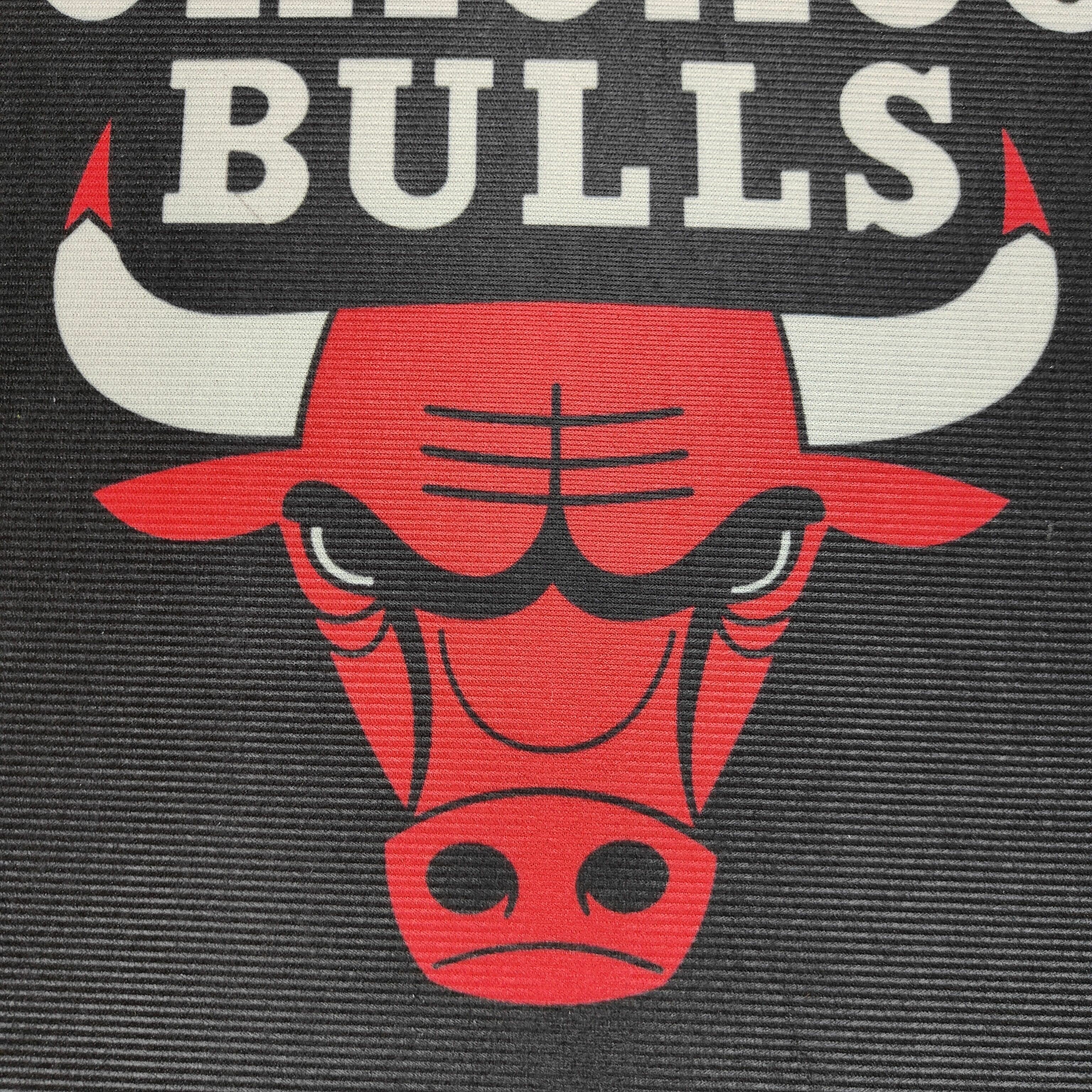 Коврик 50x80 см Чикаго Буллз, Ковер безворсовый Chicago Bulls - фотография № 4