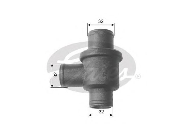 Термостат, охлаждающая жидкость TH15587