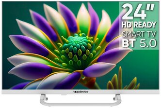 Телевизор TOPDEVICE 24 TDTV24CS04HWE (R) ЖК SMART белый