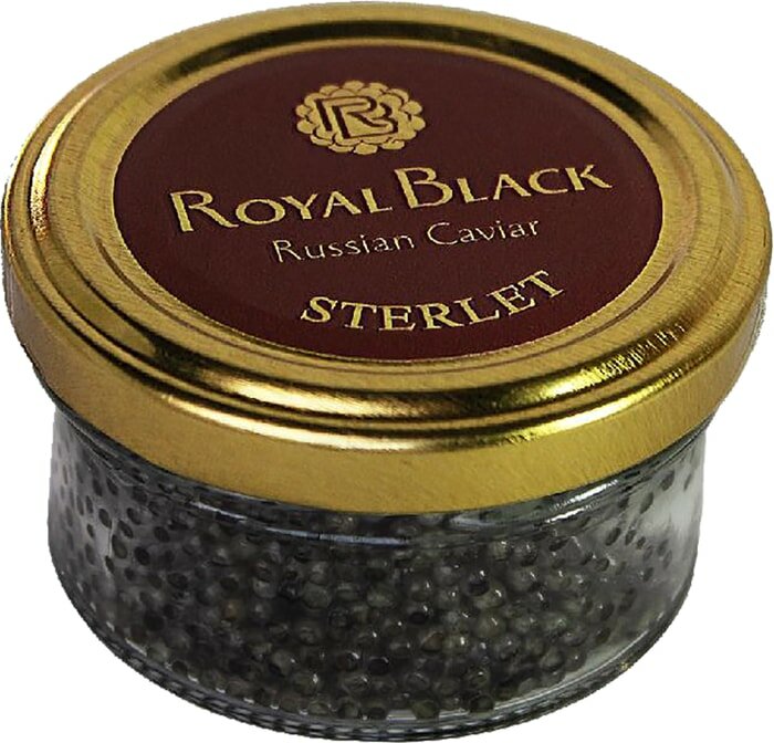 Икра зернистая осетровых рыб Royal Black (Роял Блэк) ТМ Russian Сaviar (Рашен Кевиар)