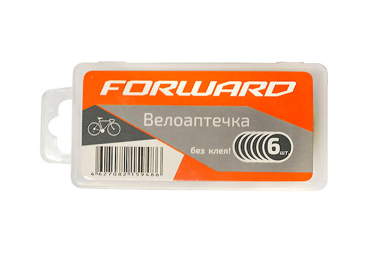 FWD велоаптечка FORWARD 6 заплаток, самоклейка