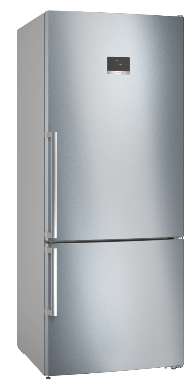 Холодильник Bosch KGN76CI30U, серебристый - фотография № 1