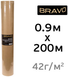 Бумага маскировочная 90см х 200м BRAVO (42г/м2) защитная с пропиткой