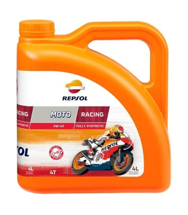 Синтетическое моторное масло Repsol Moto Racing 4T 5W40