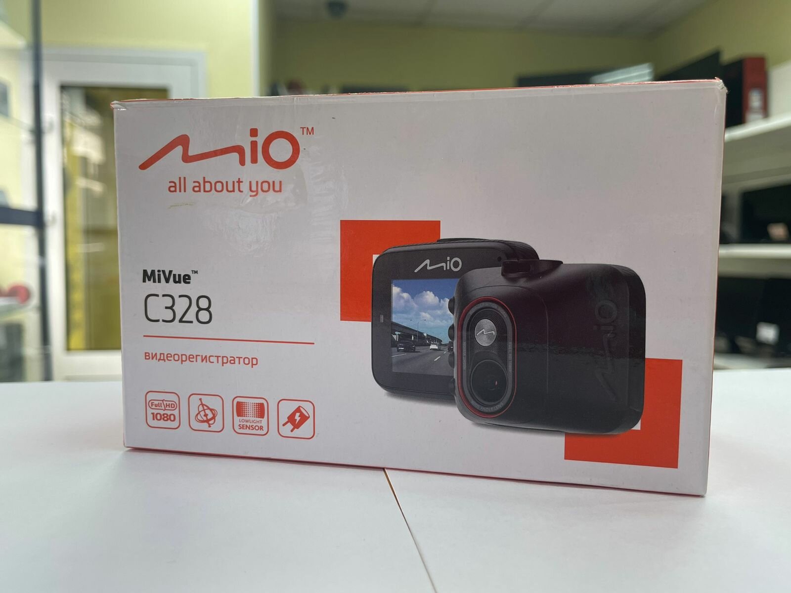 Б/У и уценка Видеорегистратор Mio MiVue C328, черный — купить в ...