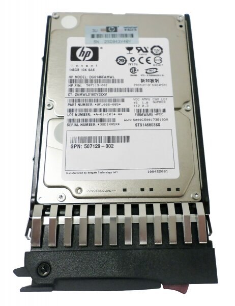   HP DG0146FAMWL 146Gb SAS 2,5" HDD