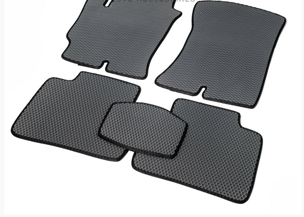 фото Эва коврики СНВ LADA ВАЗ 2108,2109,13,15 серый/черный