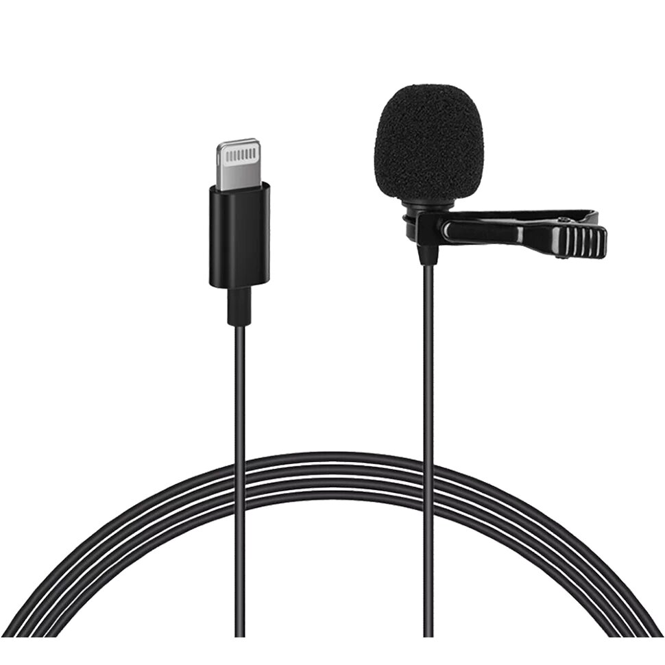 Микрофон петличный CoMica CVM-V01SP(Mi) Lightning 6м CVM-V01SP-MI (6.0m)