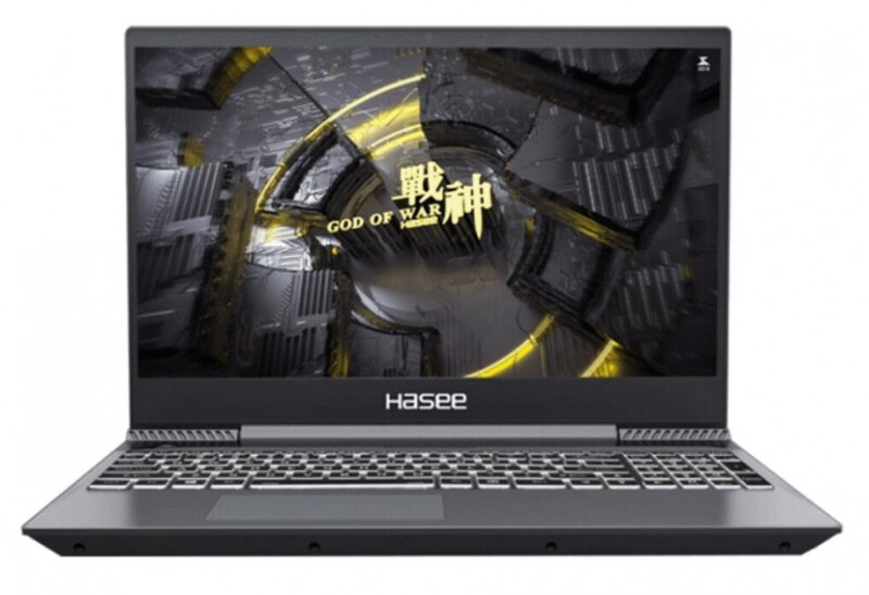 Ноутбук HASEE S7, 15.6" (1920x1080) IPS 165Гц/Intel Core i5-12500H/16ГБ DDR4/512ГБ SSD/GeForce RTX 3050 4ГБ/Без ОС, серый [S7-DA5NP]