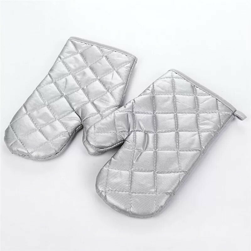 фото Кухонная рукавица тефлоновая, термоварежка для горячего, прихватка 2 шт