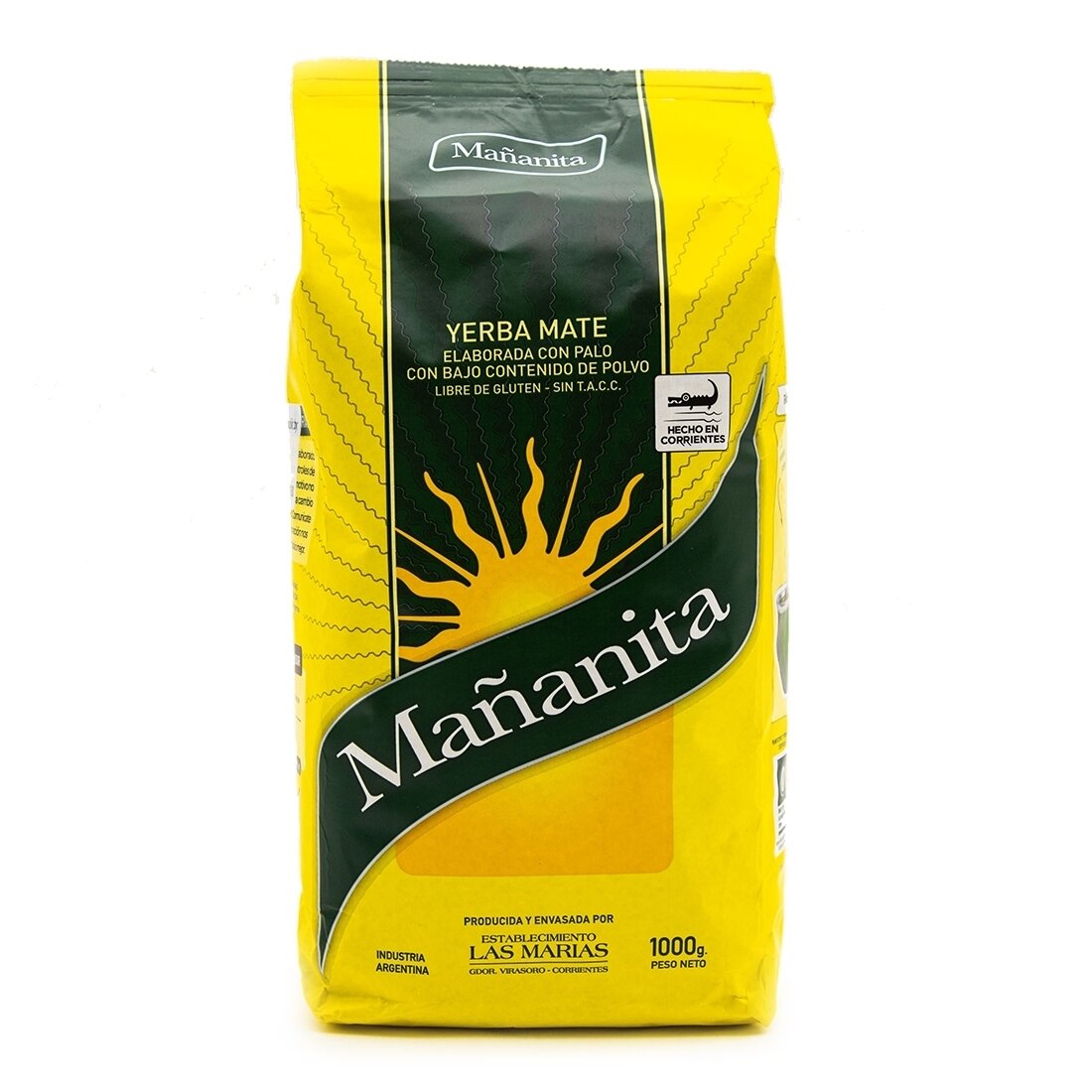 Чай мате Mananita Yerba mate Con Palo 1 кг