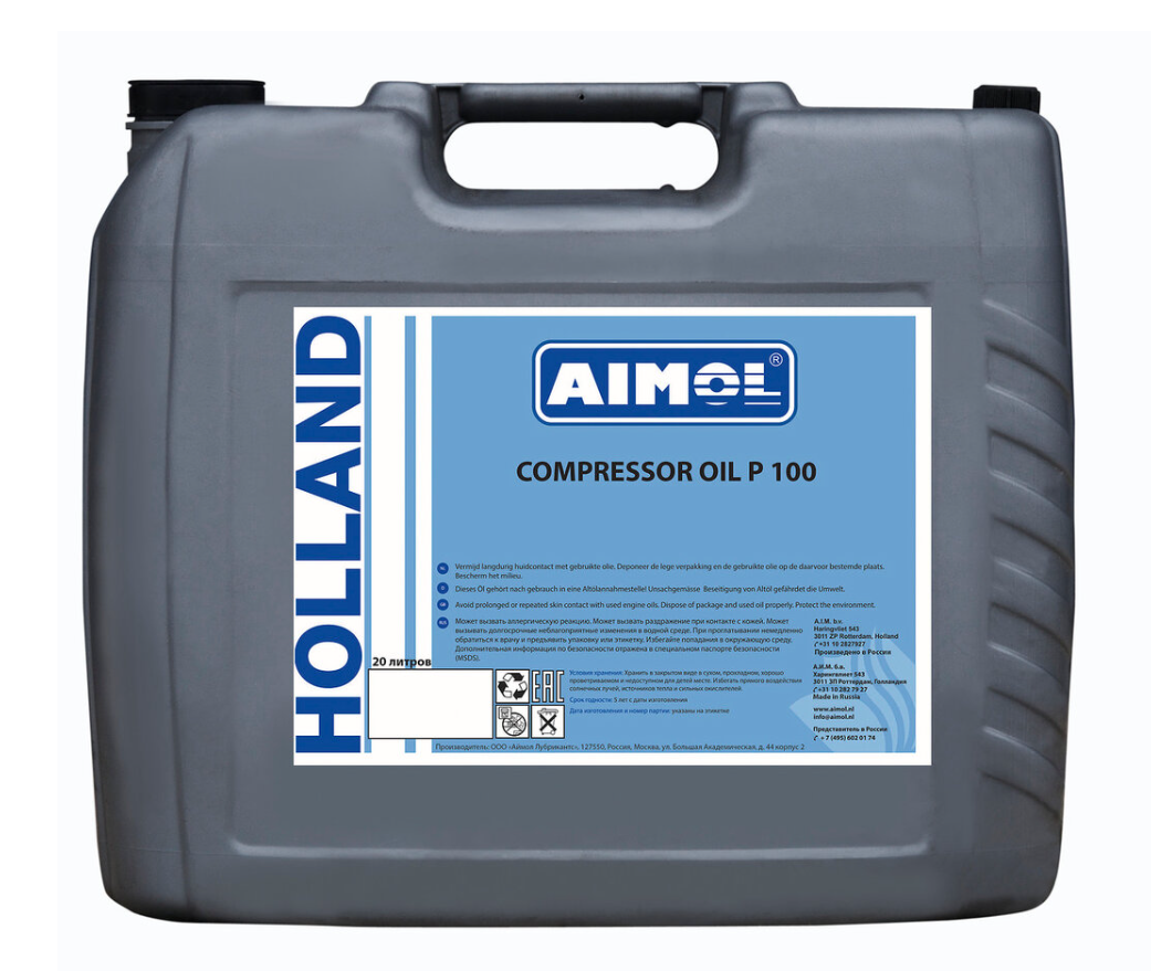 Компрессорное масло AIMOL Compressor Oil P 100 20л