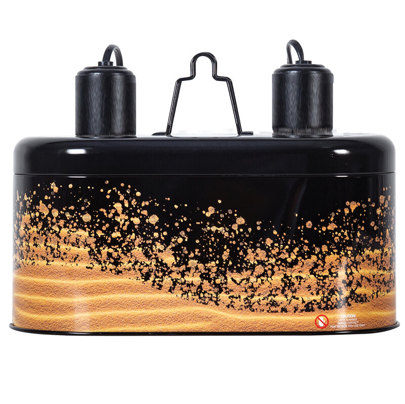 фото Светильник Repti-Zoo Dual Dome 01DRL, навесной, для пустынного террариума, 2×150 Вт