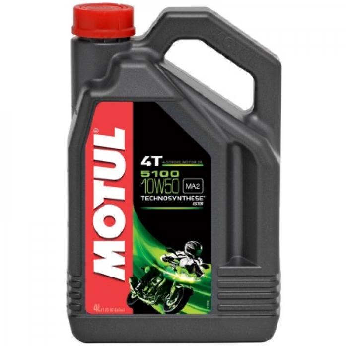 Синтетическое моторное масло Motul 5100 4T 10W50