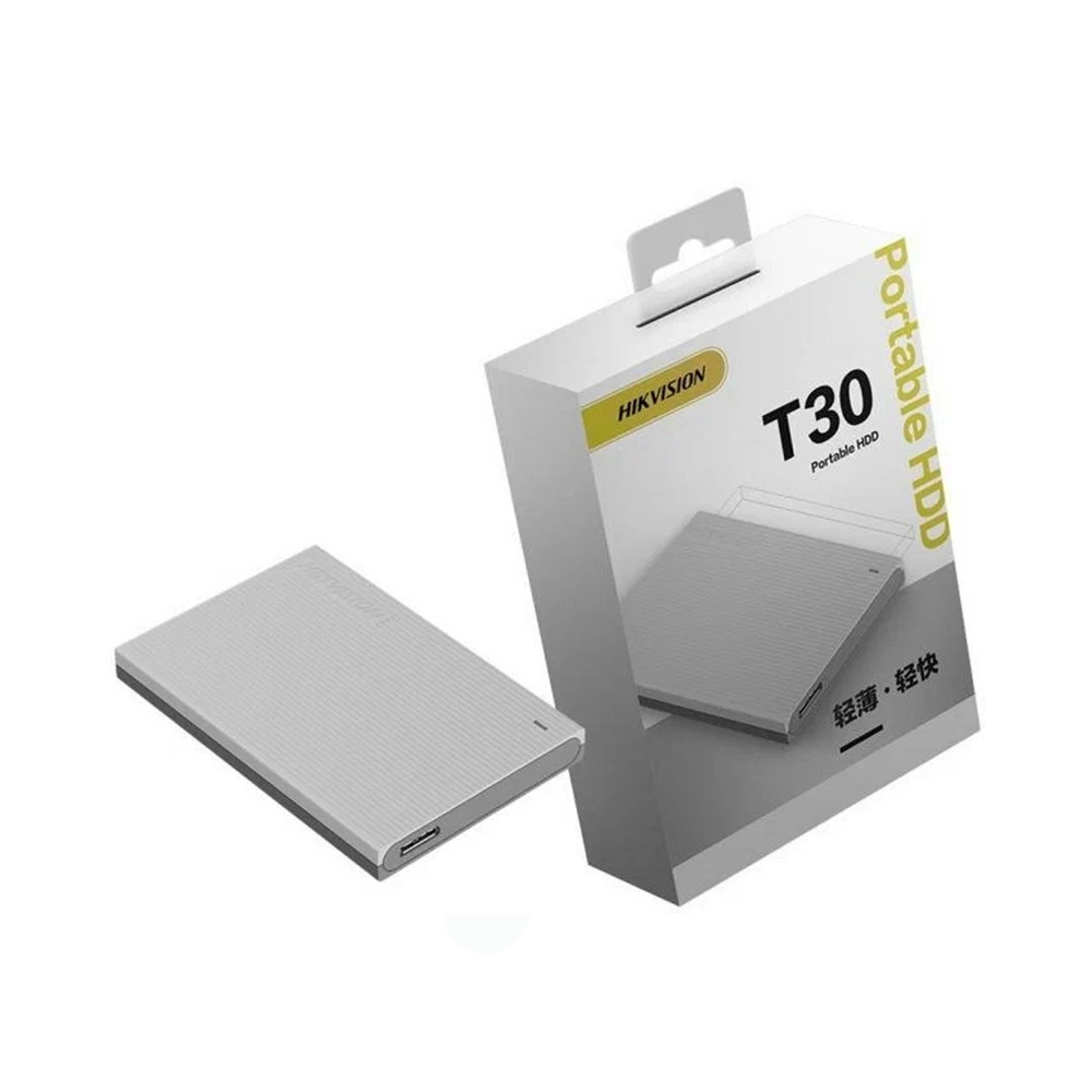 Внешний жесткий диск HikVision "2.5" 2TB T30 Grey [HS-EHDD-T30(STD)/2T/Grey/OD] USB 3.0, 5400rpm, LED indicator, Windows, Mac OS, Linux, RTL (057871) — фото 5