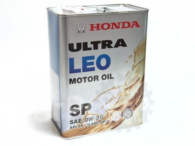 Масло Моторное Honda Ultra Leo Sp/Gf-6 0w-20 4 Л Арт. 08227-99974