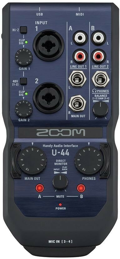 Звуковая карта ZOOM U-44