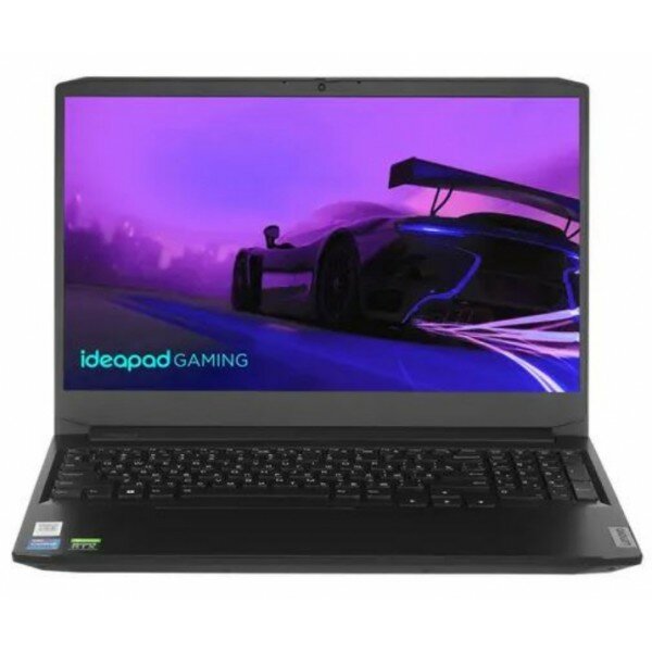 Ноутбук Lenovo IdeaPad Gaming 3 15IHU6 82K101AARM 15.6 FHD/Core i5 11320H/8Гб/512ГбSSD/GeForce RTX 3050 4Гб ENG/RUS без ОС Shadow Black 2.25 кг