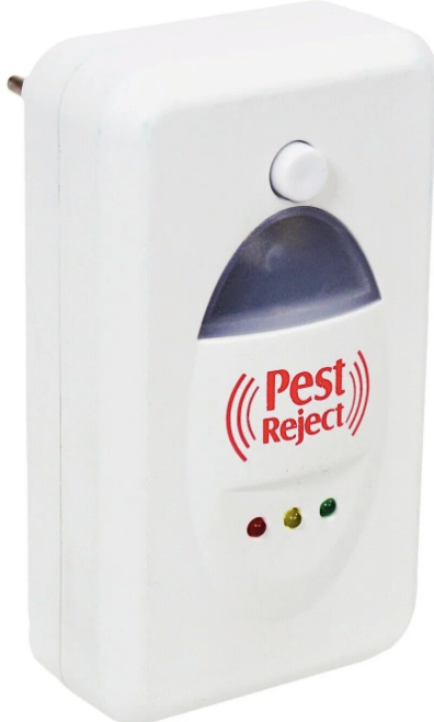 Ультразвуковой отпугиватель Pest Reject RA-52185 (200 кв.м.) белый - фотография № 1