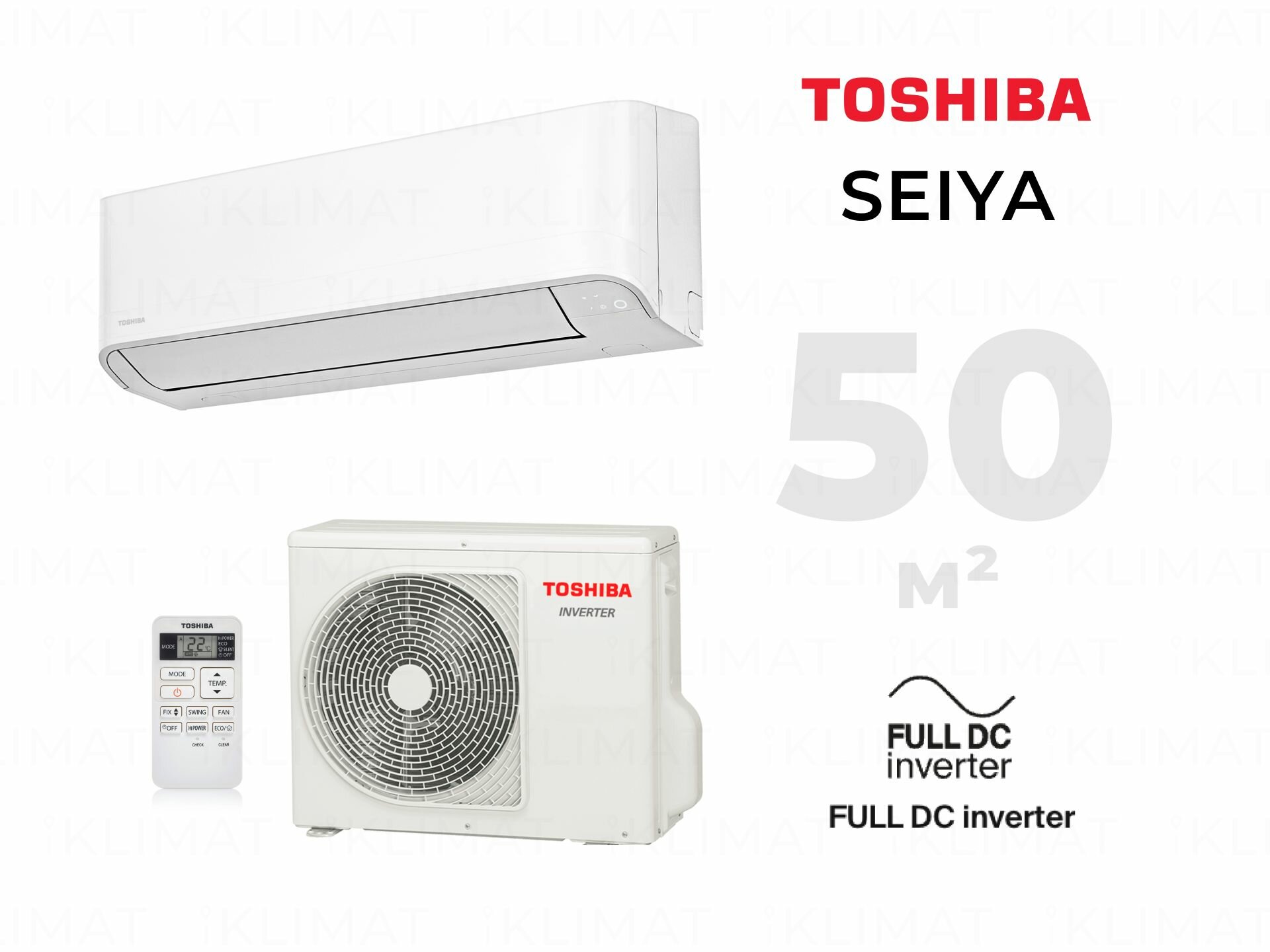 Настенный кондиционер Toshiba Seiya RAS-18CVG-EE - фотография № 1