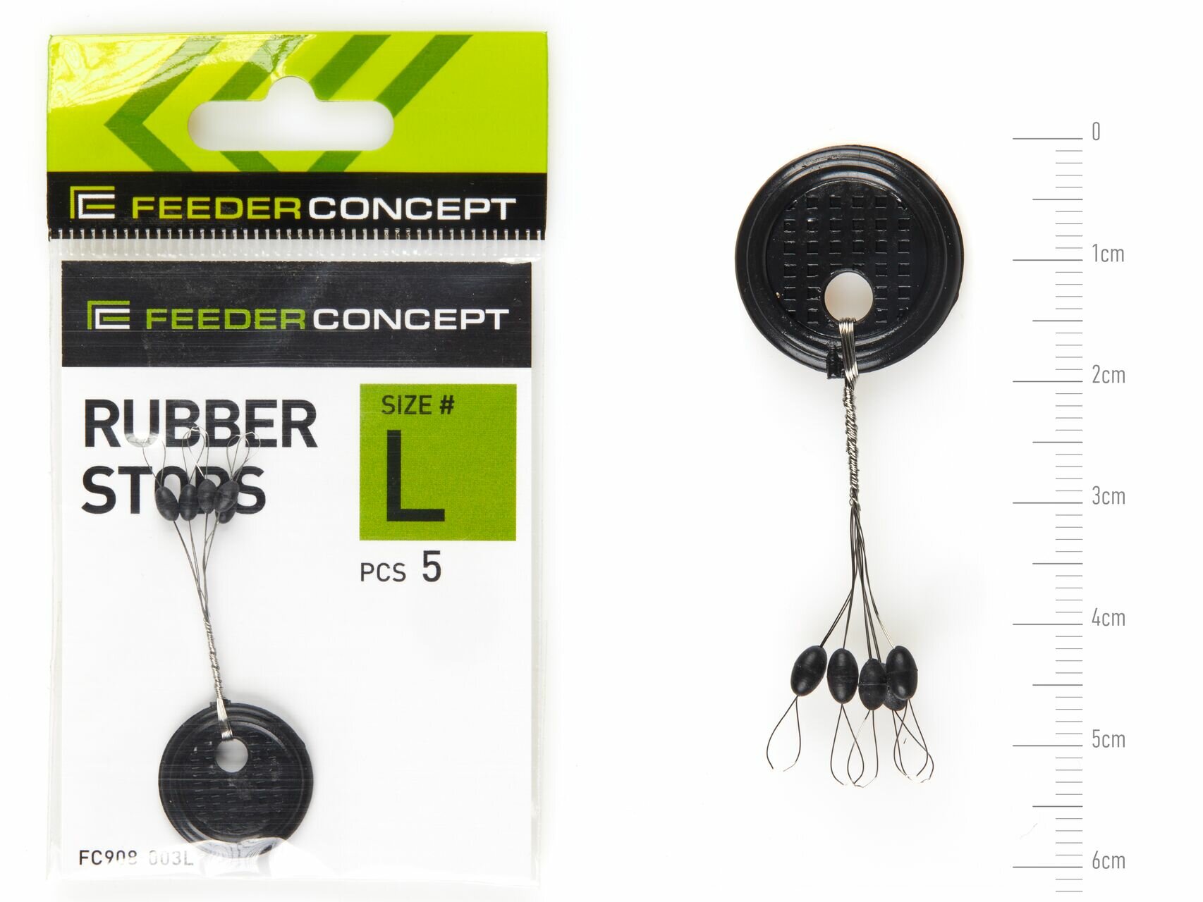 Стопоры резиновые Feeder Concept RUBBER STOPS р.003L 5шт.