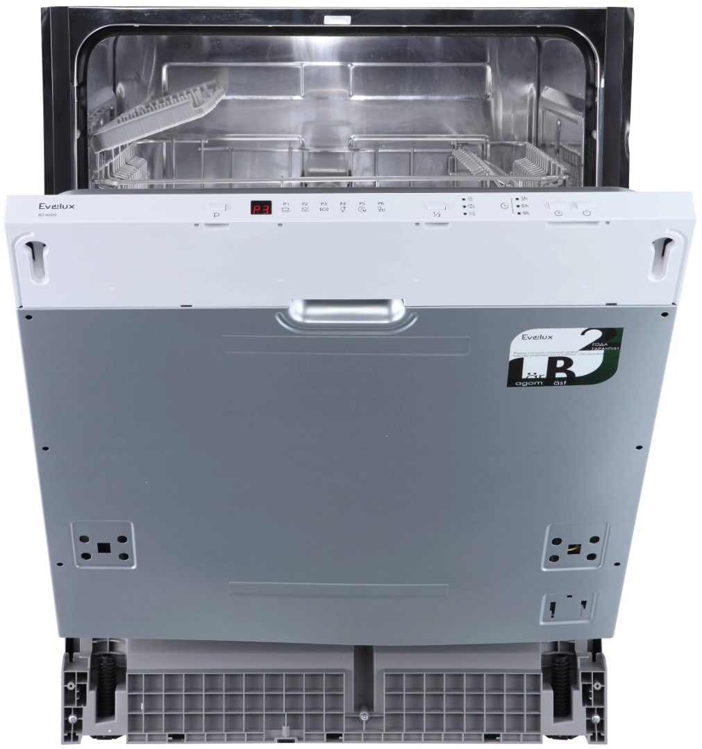 Встраиваемая посудомоечная машина Evelux BD 6000, серый