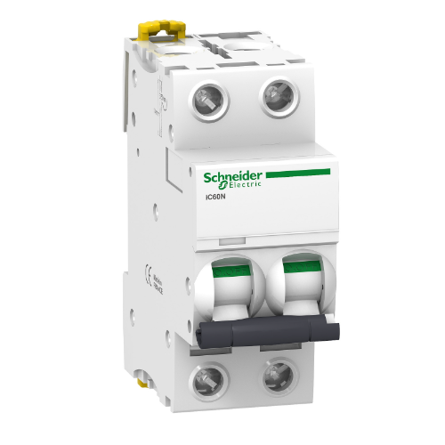 фото iC60N 2P 25А Автоматический выключатель 2-полюсный, 25А, 6кА (хар-ка C) Schneider Electric, A9F74225