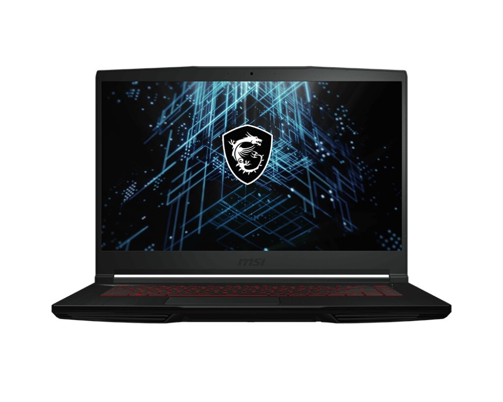 Ноутбук MSI GF63 Thin 12VE-238XRU, 15.6" (1920x1080) IPS 144Гц/Intel Core i5-12450H/16ГБ DDR4/512ГБ SSD/GeForce RTX 4050 6ГБ/Без ОС, черный [9S7-16R821-238]