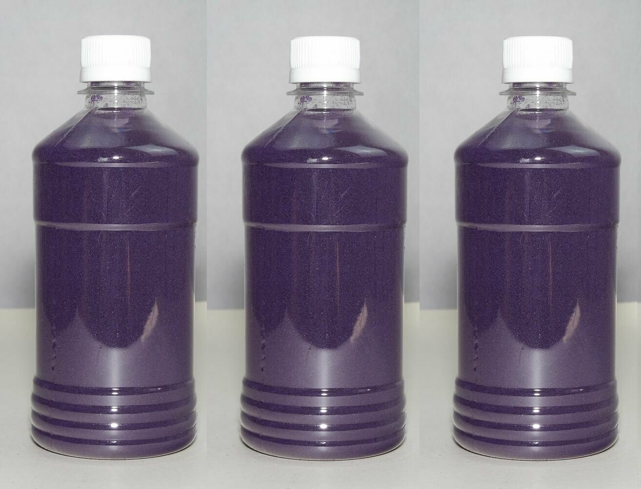 фото Фиолетовый кварцевый песок 2400 г(3шт по 800г) для декора, рисования и светового стола, флорариума (фр. 0,1-0,3 мм)