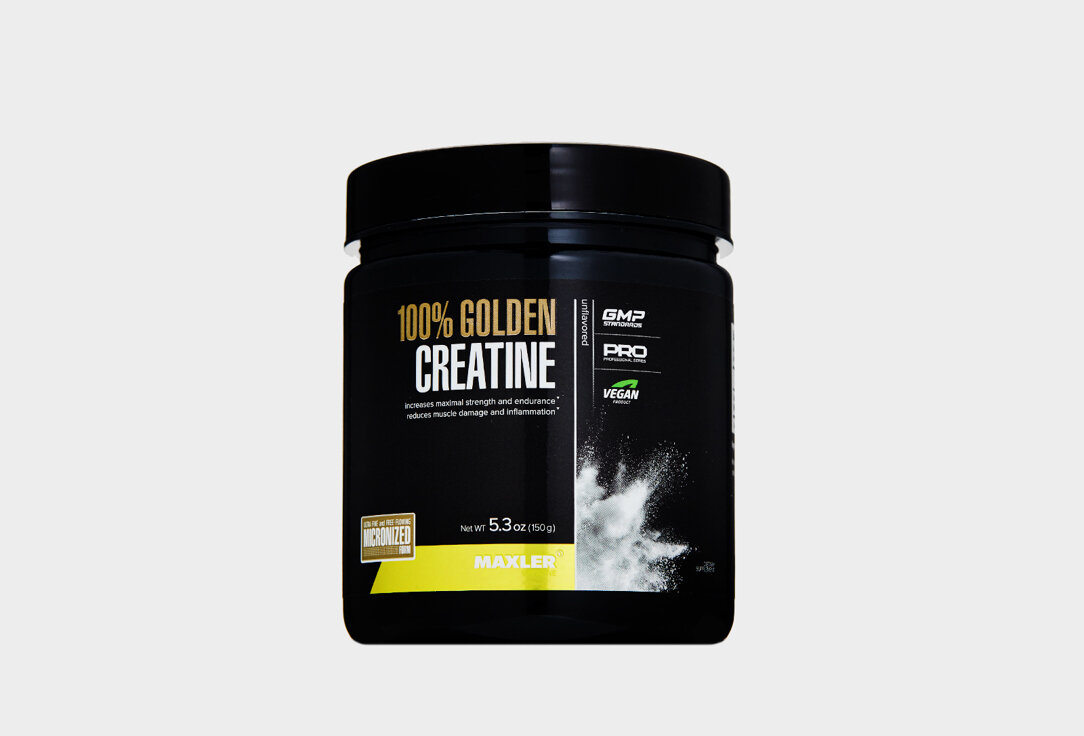 Протеин MAXLER 100% Golden Creatine, Креатин Моногидрат / вес 150 г
