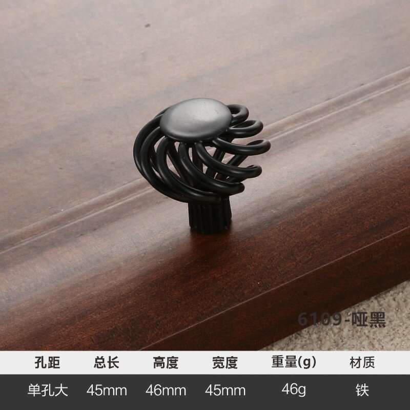 фото Ручка для шкафа Okali, из алюминиевого профиля, удлиненная, черная