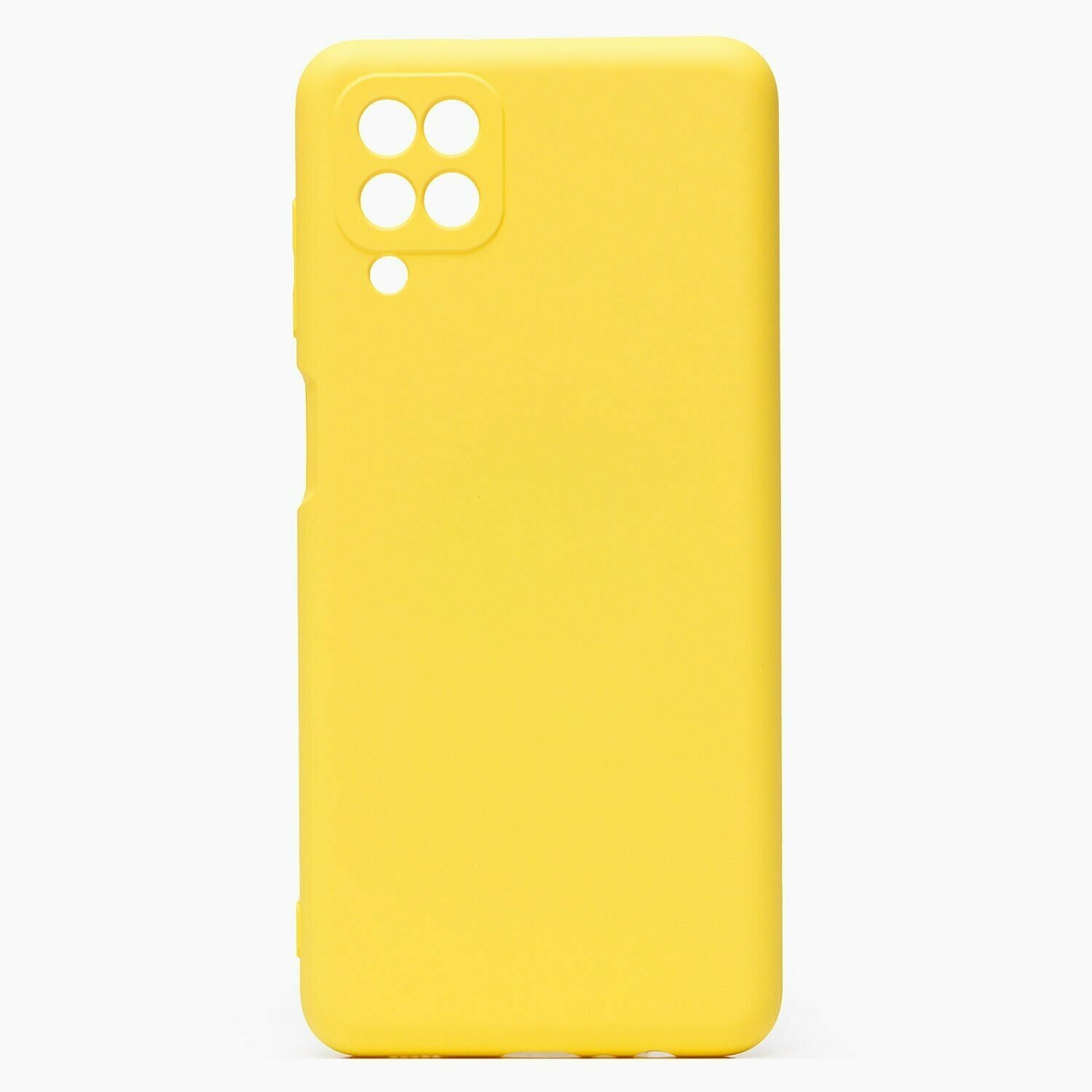 Чехол-накладка Activ Full Design для, Samsung SM-A125 Galaxy A12, желтый, 1 шт.