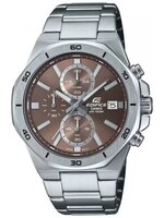 Наручные часы CASIO Edifice EFV-640D-5A, коричневый, серебряный