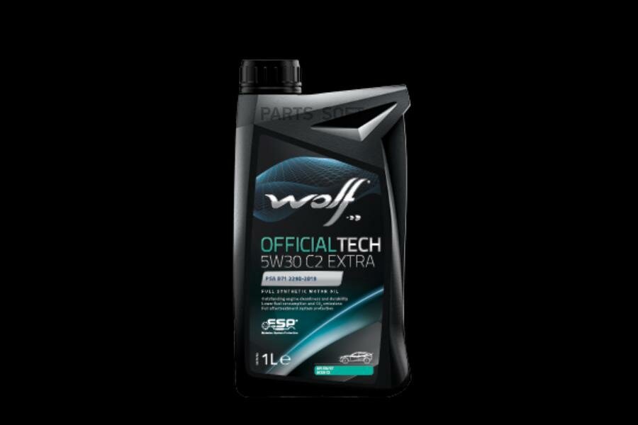 масло моторное officialtech 5w30 c2 extra 1l
