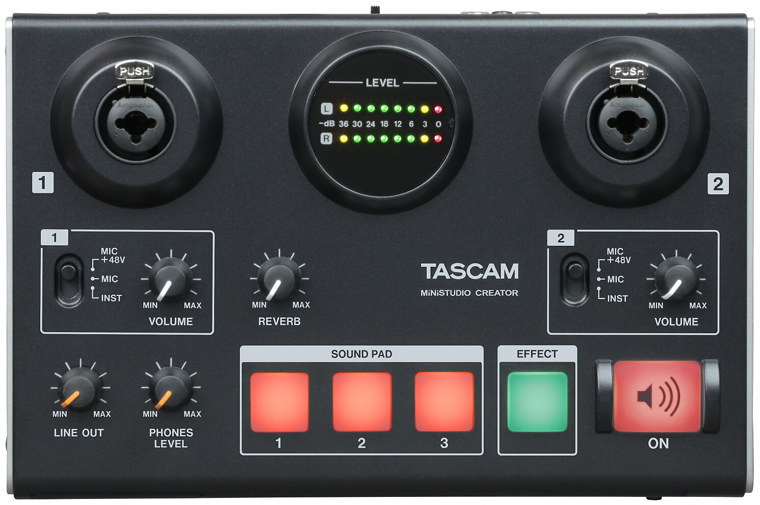 Аудиоинтерфейсы для домашней студии Tascam US-42B