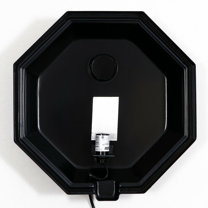 Пижон Аквариум восьмигранный с крышкой, 50 литров, 33 х 33 х 60/67 см, чёрный - фотография № 6