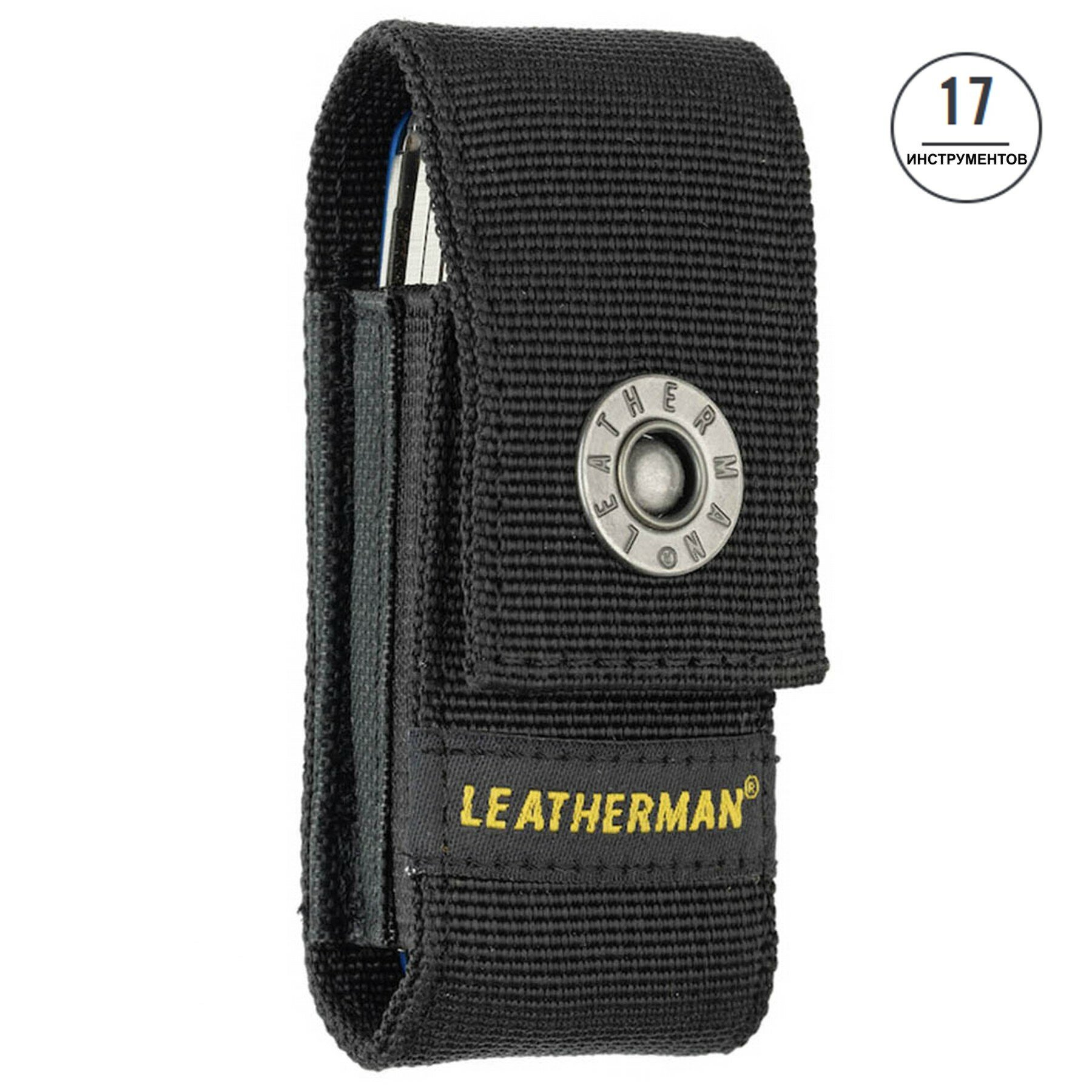 Мультитул пассатижи LEATHERMAN Rebar с чехлом серебристый